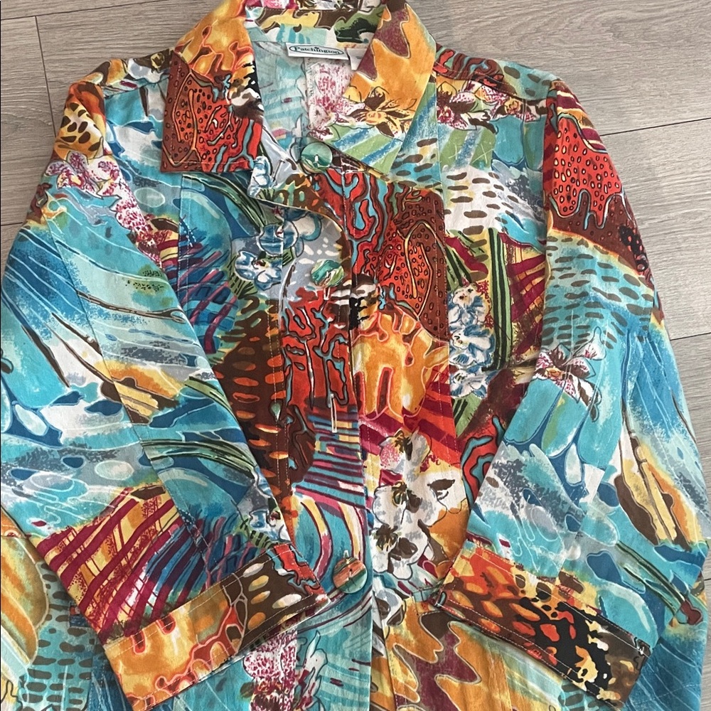 Patchington Vibrant Multicolor Women Jacket